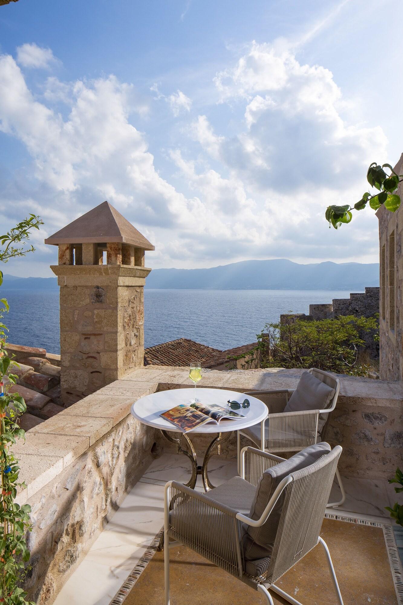 Moni Emvasis Luxury Suites Monemvasía Buitenkant foto