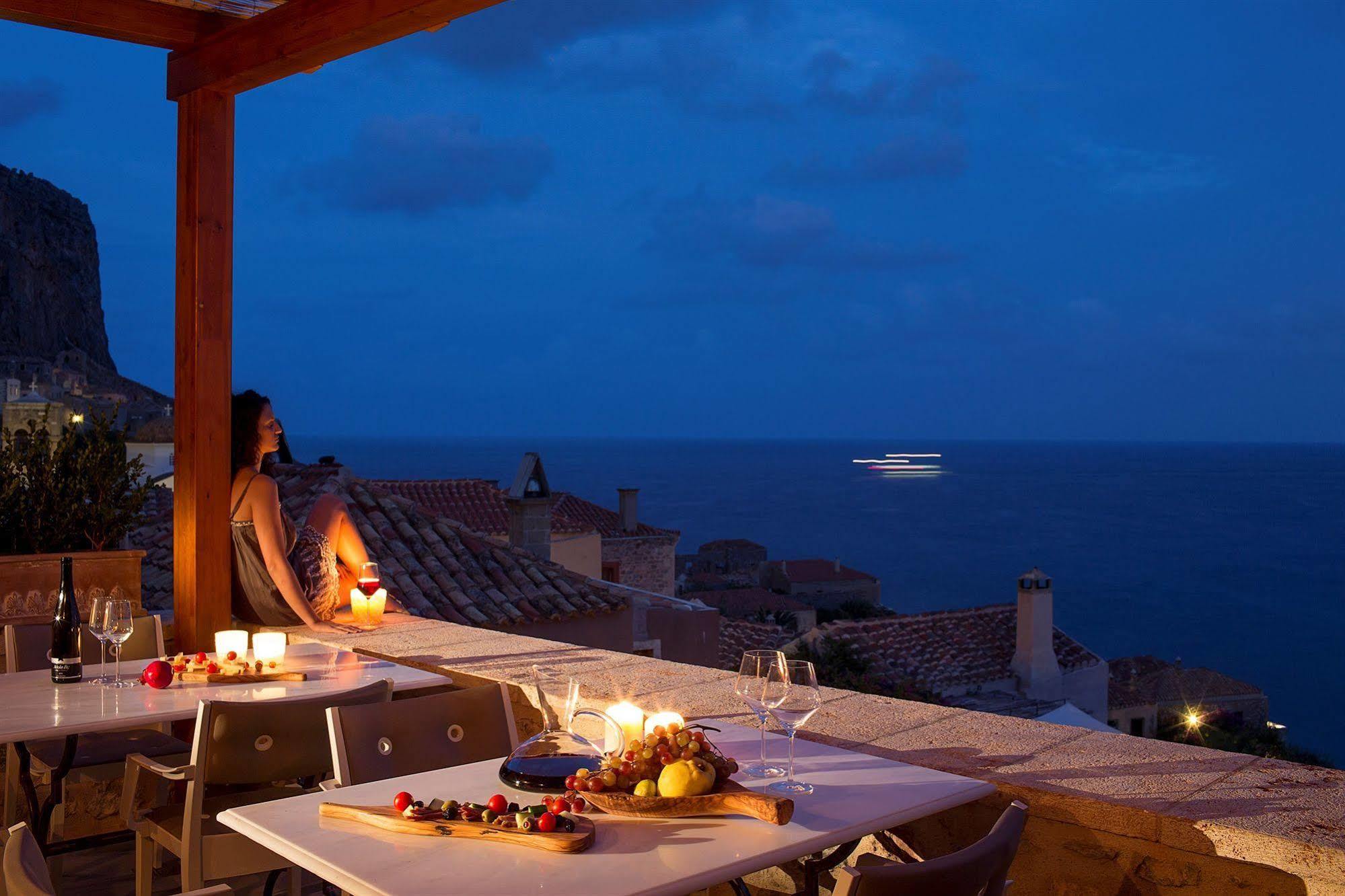 Moni Emvasis Luxury Suites Monemvasía Buitenkant foto